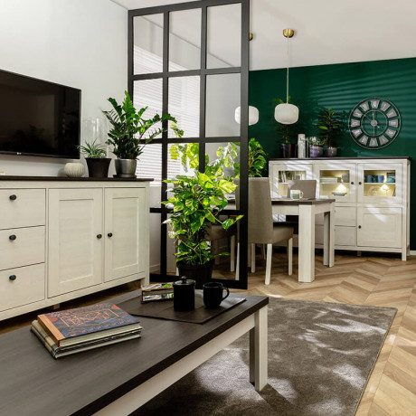 STO/7/16 HESEN BRW Unfolded Dining Table