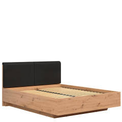 LOZ/160/B LAMEA BRW King Size Lift Up Storage Bed