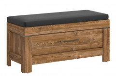 KOM1S/5/10 GENT BRW Shoe Cabinet