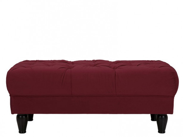 CUPIDO H BRW Pouf 110x55 Maroon