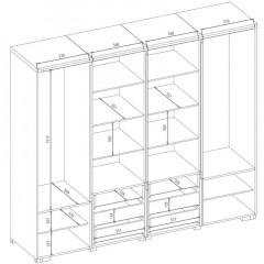 RIVA MEBIN Wardrobe IV