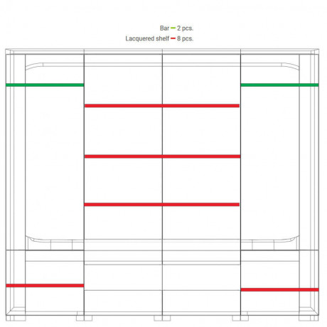 RIVA MEBIN Wardrobe IV