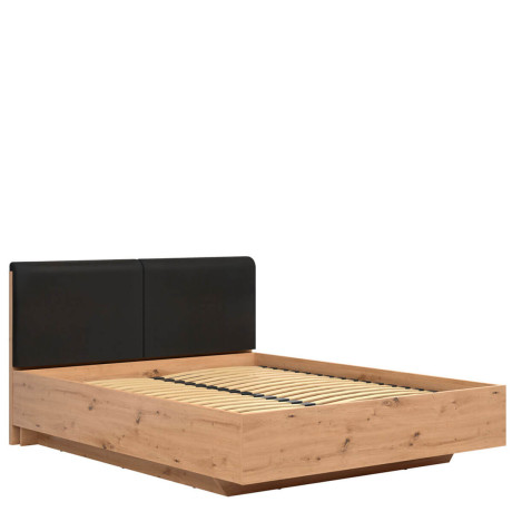 LOZ/160/B2 LAMEA BRW King Size Lift Up Side Storage Bed