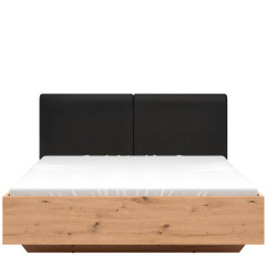 LOZ/160/B2 LAMEA BRW King Size Lift Up Side Storage Bed