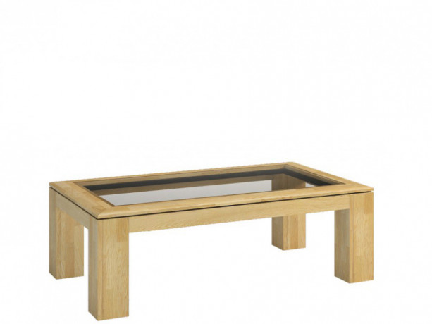 ROSSANO Coffee Table 120 with Glass Top MEBIN