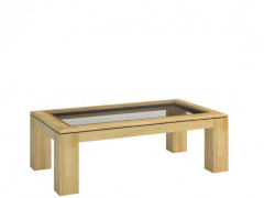 ROSSANO Coffee Table 120 with Glass Top MEBIN