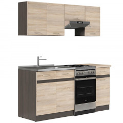 JUNONA LINE 170 ZBL Kitchen Set Sonoma