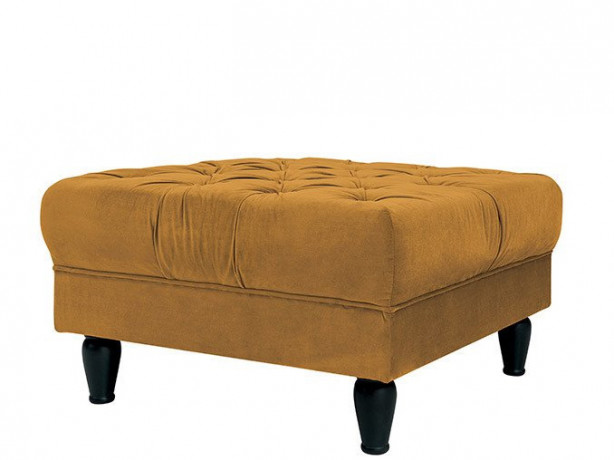 CUPIDO H BRW Pouf 82x82 Yellow