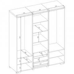 RIVA MEBIN Wardrobe III