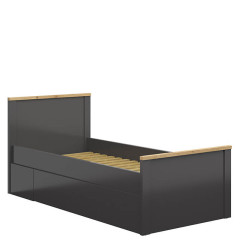 LOZ/90 HESEN BRW Single Bed