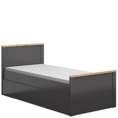 LOZ/90 HESEN BRW Single Bed