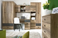 SZF2D2S MALCOLM BRW Wardrobe