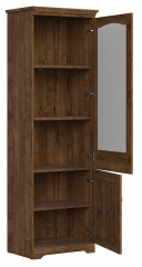 REG1D1W/63 PATRAS BRW Glass-Fronted Cabinet