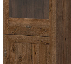 REG1D1W/63 PATRAS BRW Glass-Fronted Cabinet