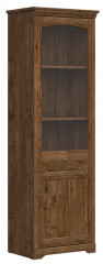 REG1D1W/63 PATRAS BRW Glass-Fronted Cabinet