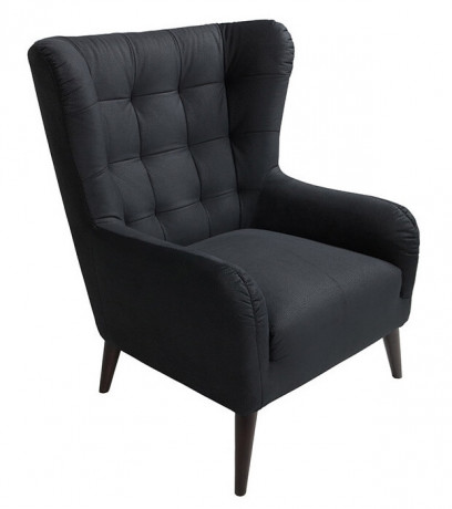CASEY ES BRW Armchair Black