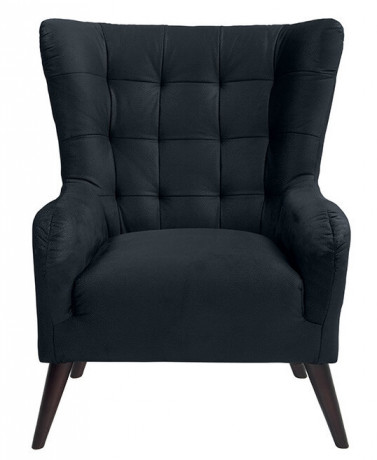 CASEY ES BRW Armchair Black