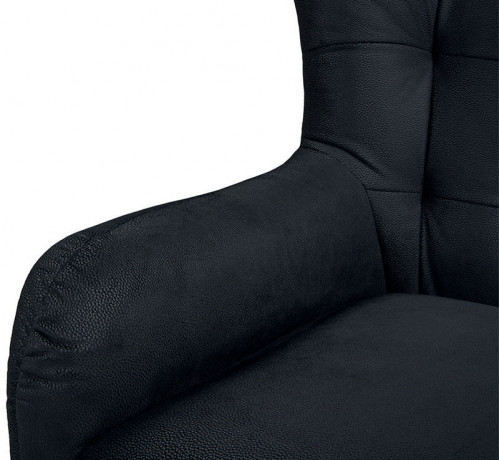 CASEY ES BRW Armchair Black