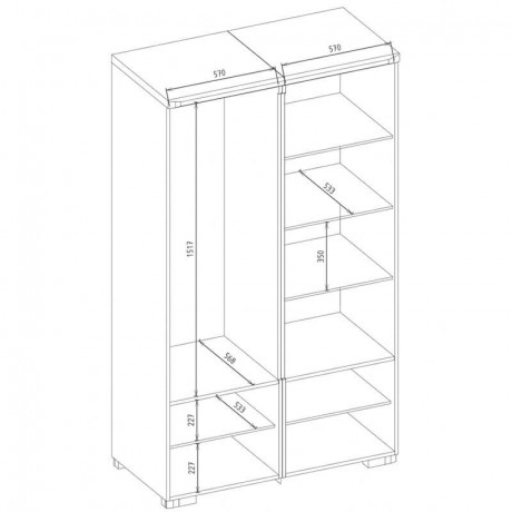 RIVA MEBIN Wardrobe II