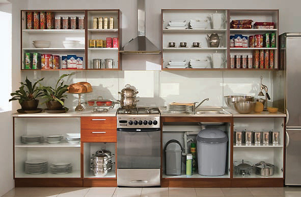 NIKA EKRAN kitchen Standard 260 golden cherry