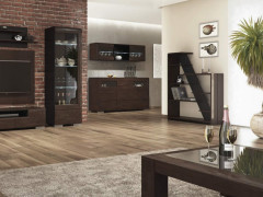 ROSSANO Coffee Table 90 with Glass Top MEBIN