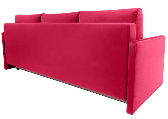 ALAVA LUX 3DL BRW 3 Seater Sofa Bed Red