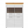 REG2D2W HORTON BRW Glass-Fronted Cabinet