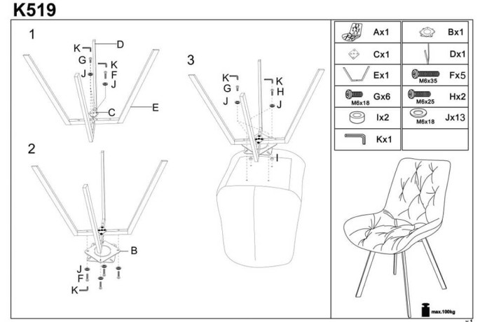 K519 HALMAR Swivel Upholstered Dining Chair in Mustard Fabric with Metal Legs