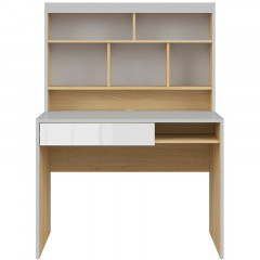 BIU1S/NAD NANDU BRW Hutch Computer Desk