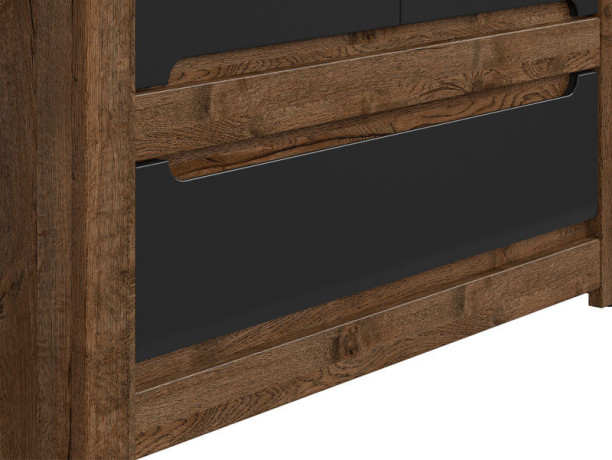 SZF2D1S RUSO BRW Wardrobe