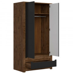 SZF2D1S RUSO BRW Wardrobe