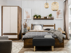 SZF2D1S RUSO BRW Wardrobe