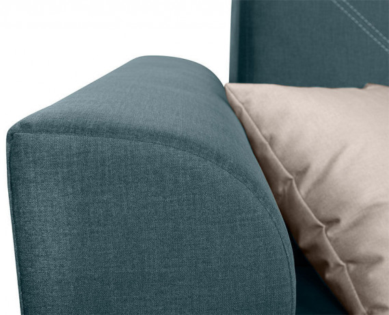 VISSI 2FBK BRW 2 Seater Sofa Bed Blue