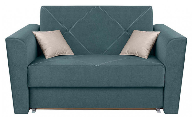 VISSI 2FBK BRW 2 Seater Sofa Bed Blue