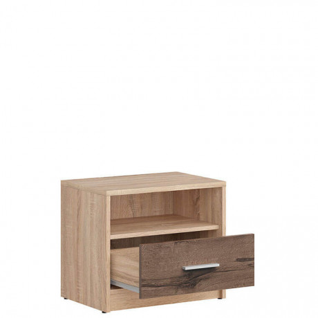 KOM1S NEPO PLUS BRW Bedside Table