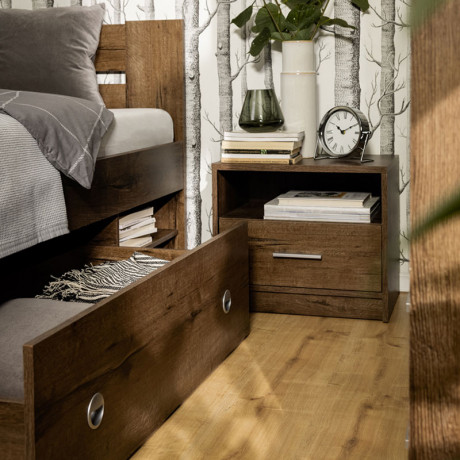 KOM1S NEPO PLUS BRW Bedside Table