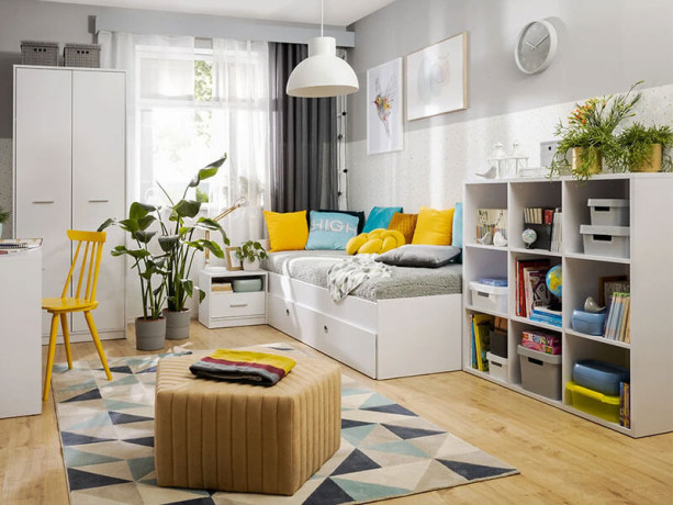 KOM1S NEPO PLUS BRW Bedside Table