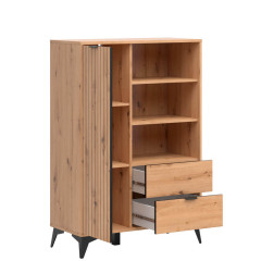 REG1D2S LAMEA BRW Shelf Unit