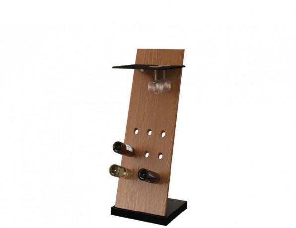VERANO Stand for Wine Bottles and Glasses MEBIN