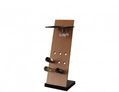 VERANO Stand for Wine Bottles and Glasses MEBIN