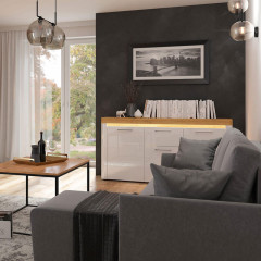 KOM3D1S HORTON BRW Dresser