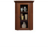 ENAD1WN KENT BRW Corner Glass-Fronted Cabinet (Top Unit)
