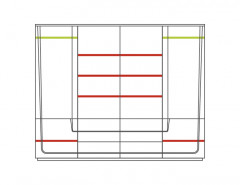 MAGANDA 4D Wardrobe MEBIN