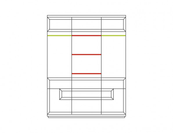 VERANO Wardrobe III MEBIN