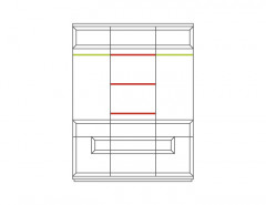 VERANO Wardrobe III MEBIN