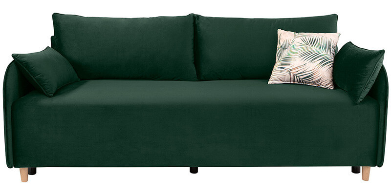 LAJONA II LUX 3DL BRW 3 Seater Sofa Bed Green
