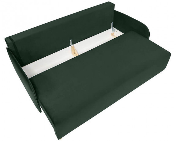 LAJONA II LUX 3DL BRW 3 Seater Sofa Bed Green