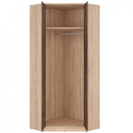 SZFN2D NEPO PLUS BRW Corner Wardrobe