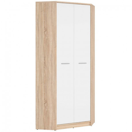 SZFN2D NEPO PLUS BRW Corner Wardrobe