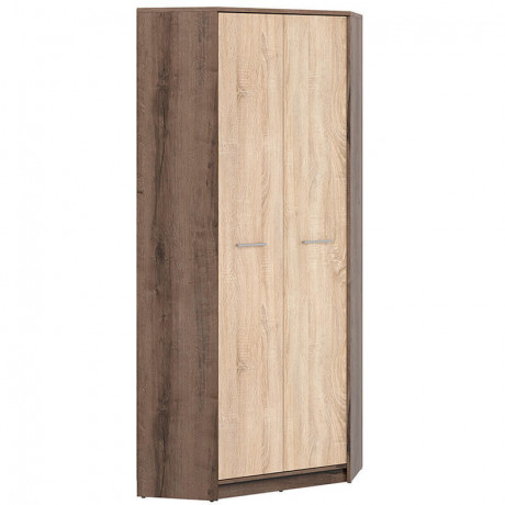 SZFN2D NEPO PLUS BRW Corner Wardrobe